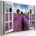 Canvas Print - Lavender Field (1 Part) Wide