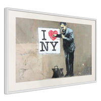 Poster - Banksy: I Heart NY