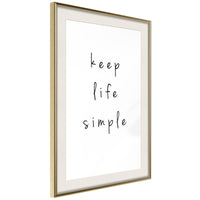 Poster - Simple Life