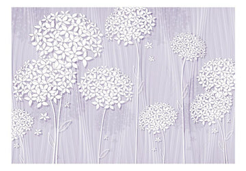 Self-adhesive Wallpaper - Purple Nostalgia