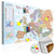 Decorative Pinboard - World Maps: Europe [Cork Map]