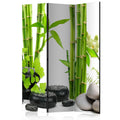 Room Divider - Bamboos and Stones [Room Dividers]