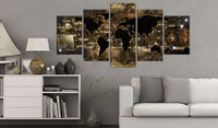 Canvas Print - World of bronze