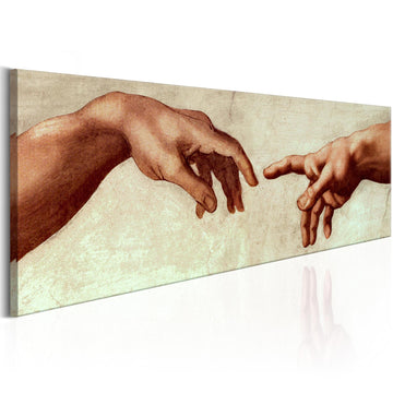 Canvas Print - God's Finger