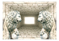 Wallpaper - Chamber of lions