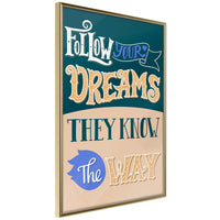 Poster - Dreams Know the Way