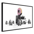 Poster - Banksy: Donuts (Strawberry)