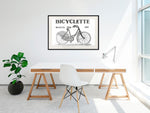 Poster - Bicyclette