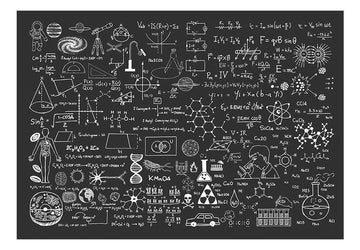 Wallpaper - Science on Chalkboard