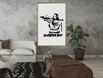 Poster - Banksy: Mona Lisa with Bazooka I