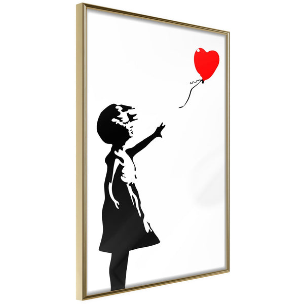 Poster - Banksy: Girl with Balloon I