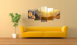 Canvas Print - Sun Salutation (5 Parts) Wide