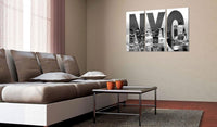 Canvas Print - New York (black and white)