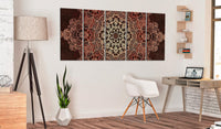 Canvas Print - Mandala: Flower Bouquet