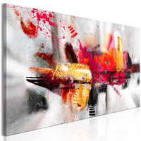 Canvas Print - Colourful Installation (1 Part) Narrow