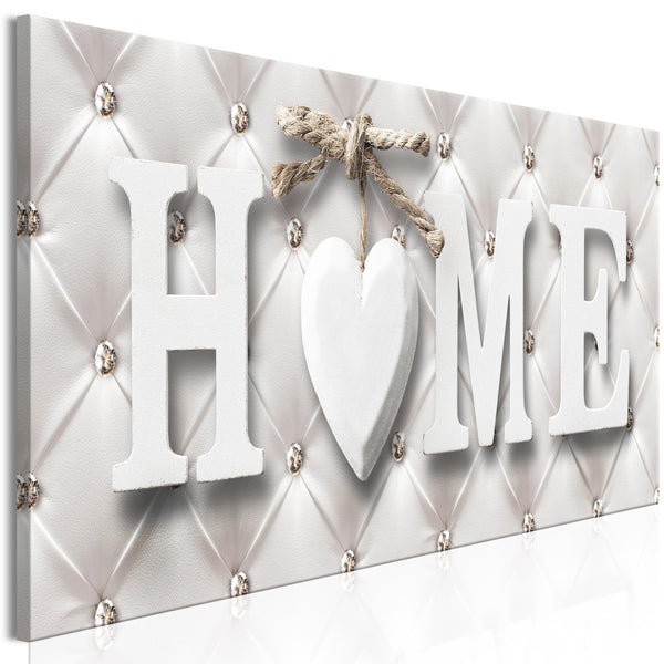 Canvas Print - Quilted Home (1 Part) Narrow