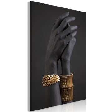 Canvas Print - Exotic Duo (1 Part) Vertical