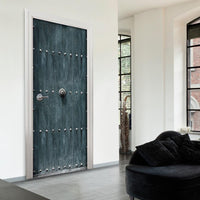 Photo wallpaper on the door - Stylish Door