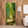 Photo wallpaper on the door - Sunny Avenue