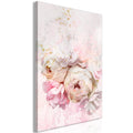 Canvas Print - Melancholic Pink (1 Part) Vertical