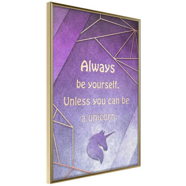 Poster - Always Be Yourself