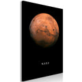 Canvas Print - Mars (1 Part) Vertical