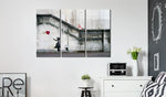 Canvas Print - Girl With a Balloon by Banksy