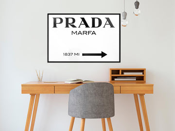 Poster - Prada (White)