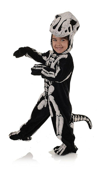 Dinosaur T-Rex Skeleton Child Costume, Medium