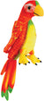 Real Planet Parrot Red 12 Inch Realistic Soft Plush