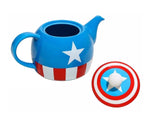 Marvel Captain America 36 Ounce Ceramic Teapot