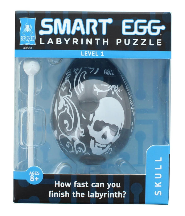 Smart Egg 1-Layer Level 1 Labyrinth Puzzle § Skull