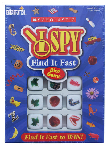 I SPY Find It Fast Game § 1-4 Players