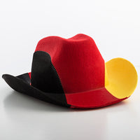 German Flag Cowboy Hat