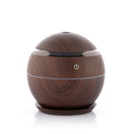 Mini humidificateur diffuseur d'arômes Dark Walnut InnovaGoods