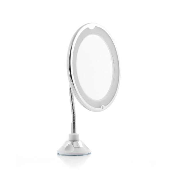 LED magnifying mirror with Flexible Arm and Suction Pad Mizoom InnovaGoods