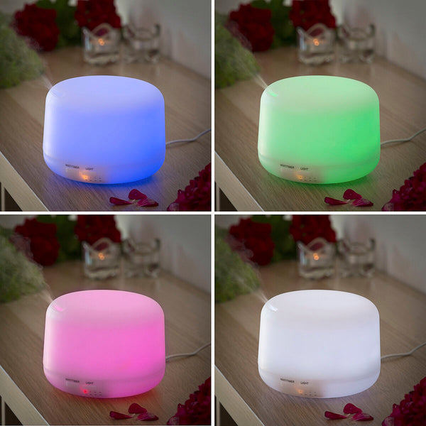 Humidificateur à Diffuseur d'Arômes avec LED Multicolore Steloured InnovaGoods