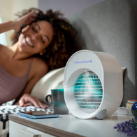 Mini-climatiseur Humidificateur à Ultrasons avec LED Koolizer InnovaGoods