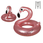 Aufblasbare Schwimmhilfe Flamingo