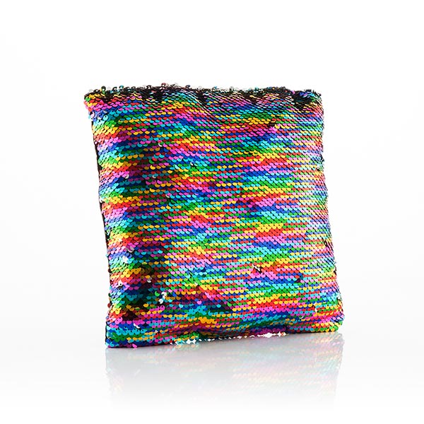 Rainbow Magic Sequin Cushion