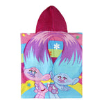 Trolls Hooded Poncho Towel