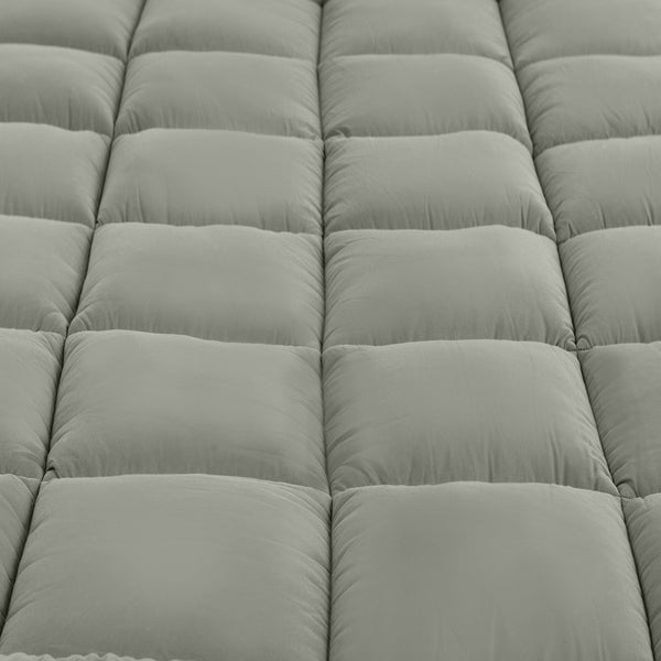 Royal Comfort 350GSM Charcoal Bamboo Quilt Luxury Bedding Duvet All Seasons - King - Charcoal