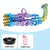 Automatic Gatling Bubble Gun Summer Soap Water Bubble Machine With Light Kid Toy