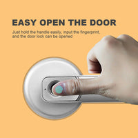 Smart Fingerprint Door Lock Digital Electronic Keyless Lock Security Home Door