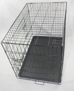 24' Portable Foldable Dog Cat Rabbit Collapsible Crate Pet Cage with Cover