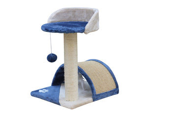 50 cm Cat Scratching Post Tree Scratching Pole Climbing Post-Blue