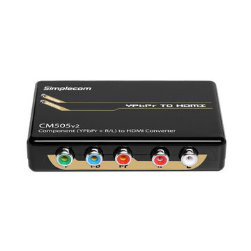 Simplecom CM505v2 Component (YPbPr + Stereo R/L) to HDMI Converter Full HD 1080p