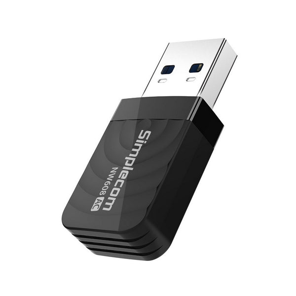 Simplecom NW608 Wi-Fi 5 AC1300 Dual Band USB 3.0 Wireless Adapter