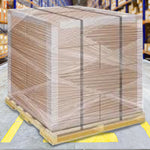 4 Packs - Moofer Premium Pallet Stretch Wrap 500mm x 300m x 25um Clear