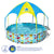 Bestway 2.38 x 1.5m Kids Above Ground Pool & UV Protected Canopy 1688 Litre